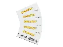 Magnetic Insert Labels Standard