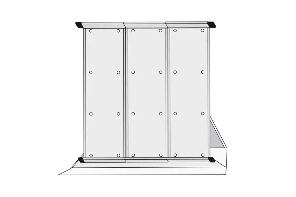 Table Support for Transparent Envelope, A4 Format
