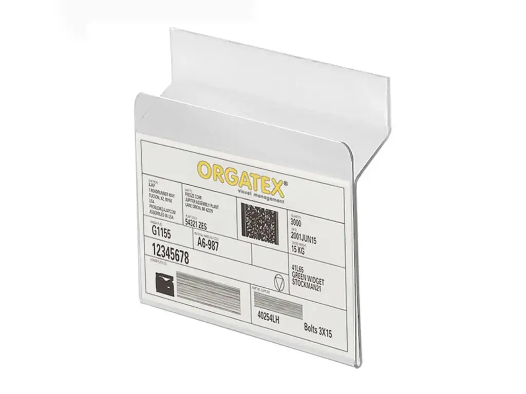 Label Holder Adhesive