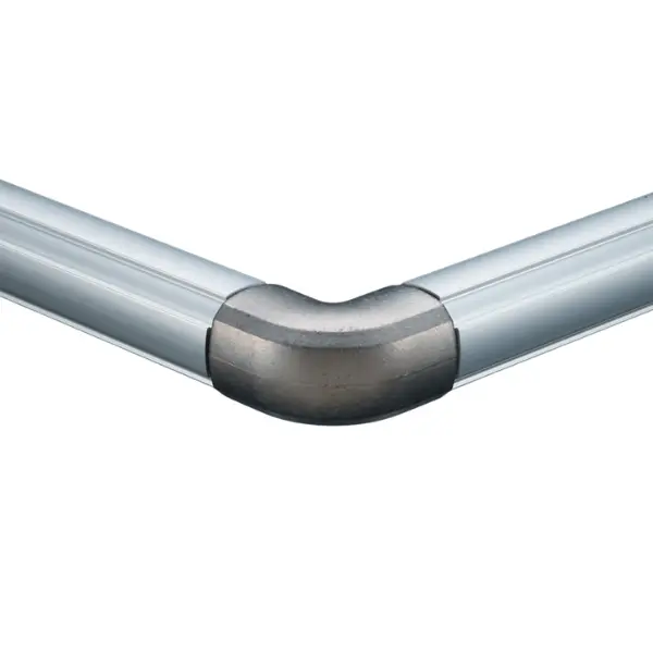 90° Angle Internal Connector, Nickel-Plated  N
