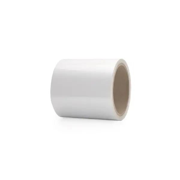 Roll label holder anti-stick