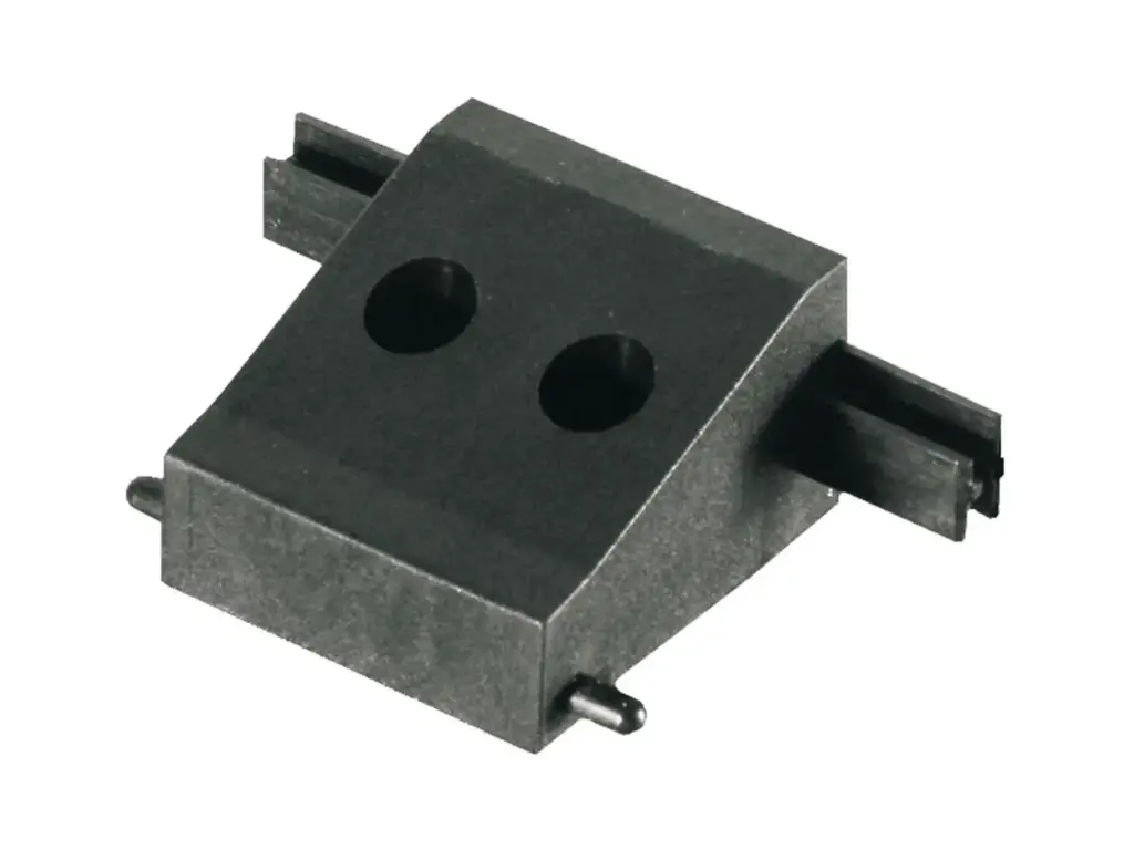 Giunzione per binari 45x50x30 mm