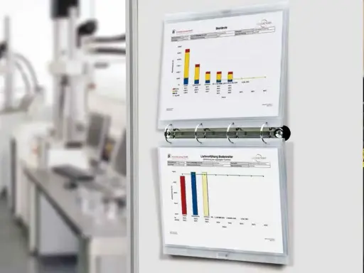 [FLIP-MAG-ESD-20] Busta Magnetica Forata per Fogli A4, ESD