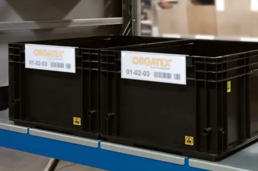 [KAN-COW1/4DIN-ESD] ESD Kanban-Cover Overhang