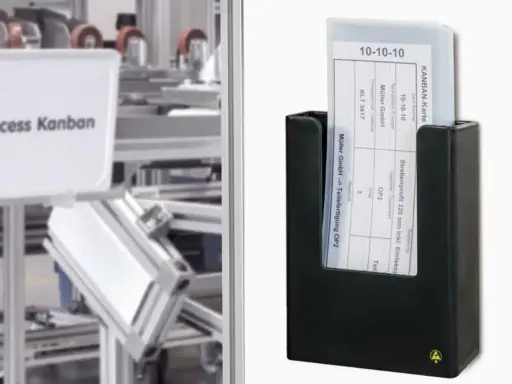 [KN-BK-35-ESD-06] Cassetta Posta Kanban in Plastica ESD