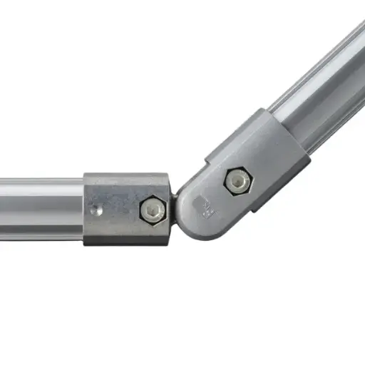 [GFJ-D53] Connettore Esterno Snodato 0-180°In Linea N