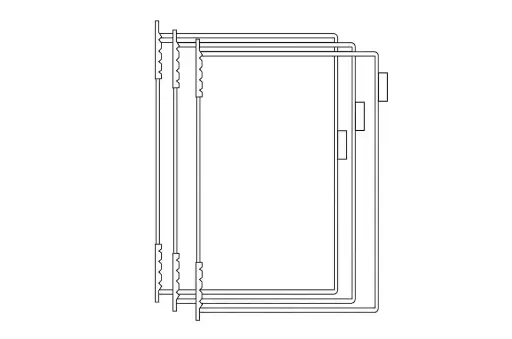 [OT50] Slip-on Tabs for A4 Transparent Envelops